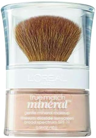 L'Oreal Paris True Match Mineral Loose Powder Foundation, Natural Ivory, 0.35oz