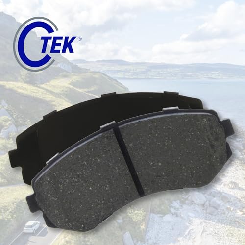 Image of Centric 103.08130 C-Tek Rear Brake Pads for Selected Hyundai Azera /Elantra /Santafe /Sonata /Tucson /XG300 /XG350, Kia Amanti /Magentis /Optima /Sportage Model Year