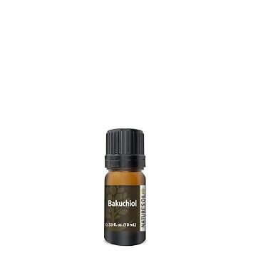 Natures Oil Bakuchiol 99% - Pure Plant-Based Retinol Alternative - Natural Cosmetic Ingredient - for DIY Serums, Creams, and Skincare Formulations 10mL