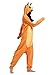 Wamvp Kigurumi Pijama Animal Unisex para Adultos Traje de Disfraz -Ciervo S