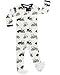 Babypajama Baby Boys Footed "Bulldozer" Pajamas Sleeper 100% Cotton