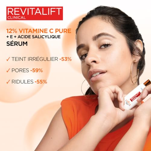 'oréal Paris Sérum Revitalift Filler Anti Rides Acide Hyaluronique 30ml + Sérum 12% Vitamine C Pure 30ml - vue 5