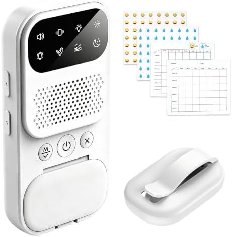 Alarma Inalámbrica de Enuresis Alarma 4 en 1 con Sonido Vibración