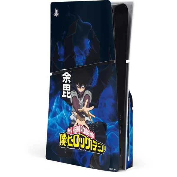 Skinit Decal Gaming Skin Compatible with PS5 Slim Disk Console - Officially Licensed My Hero Academia Dabi Season 6 Design
