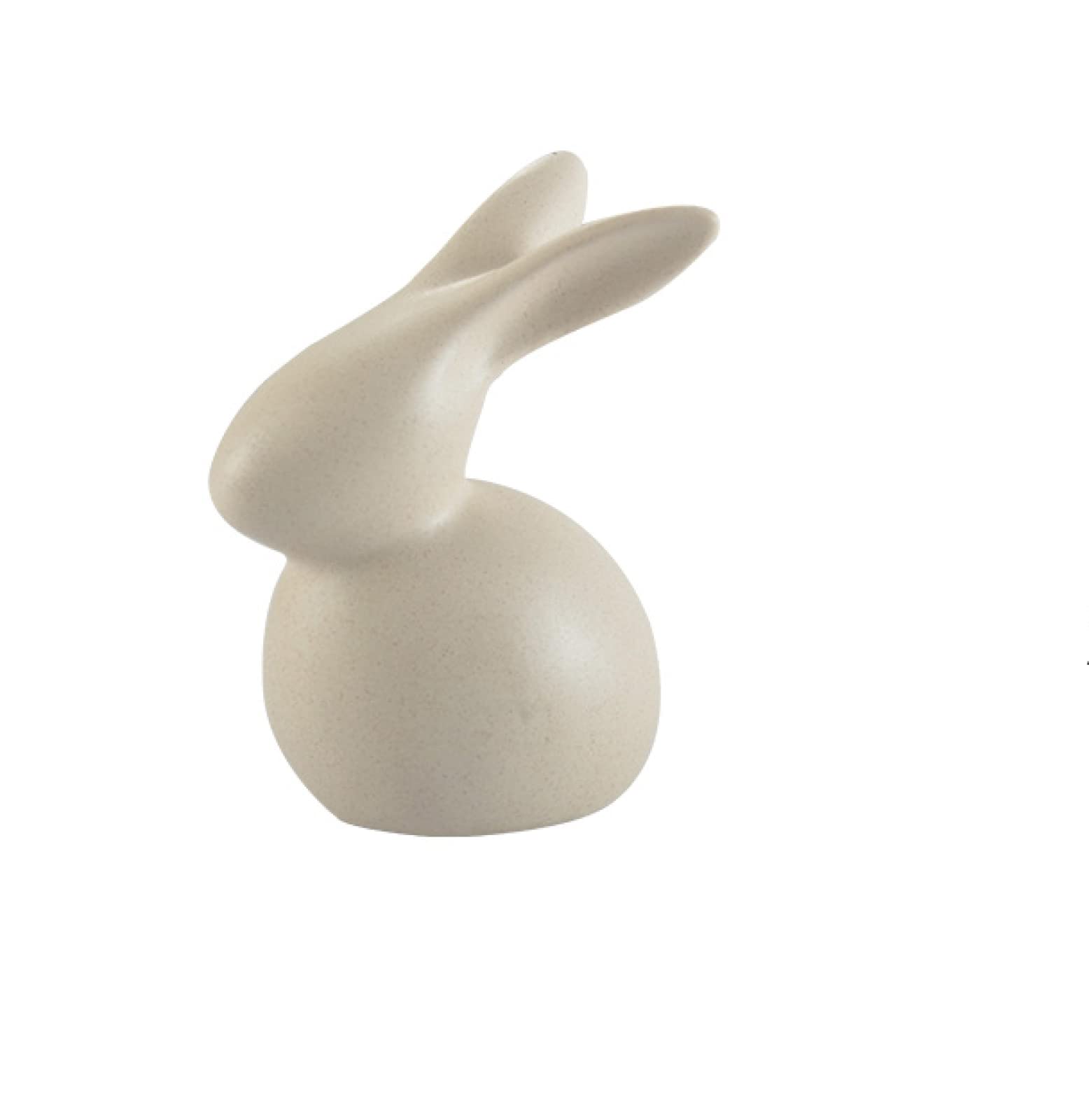 Scultura di coniglio in ceramica artigianale Ornamento animale Hotel Home Decor Ufficio regalo di nozze