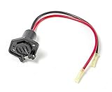 Sierra International WH10560 12 Volt Female Boat Side Trolling Motor Socket Connector, 3 Slots