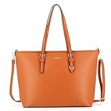 MODELE & DESIGN: Sac fourre-tout en forme trapèze avec grande capacité, désigne en conception simple et de couleur unie, Munit de 2 anses amovibles et une bandoulière amovible, permet d'un porté à main, l'épaule et crossbody.