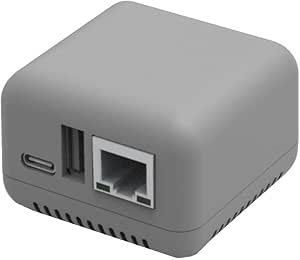 Server Di Stampa Di Rete ZIRYXQ – Porta USB 2.0 E LAN RJ-45, Supporto WiFi E Scheda SD Fino A 256 GB