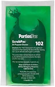 Amazon Portionpac Scrubpac All Purpose Cleaner 2 Gal Per Pac