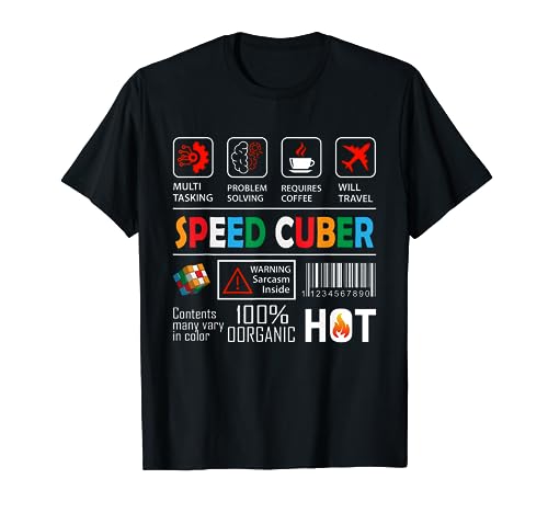 Speed Cuber Allrounder - Speed Cubing T-Shirt