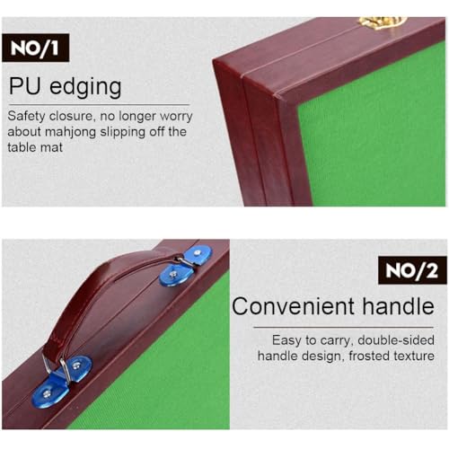 Table de mahjong pliable de qualité supérieure pour jeux de tuiles - 3