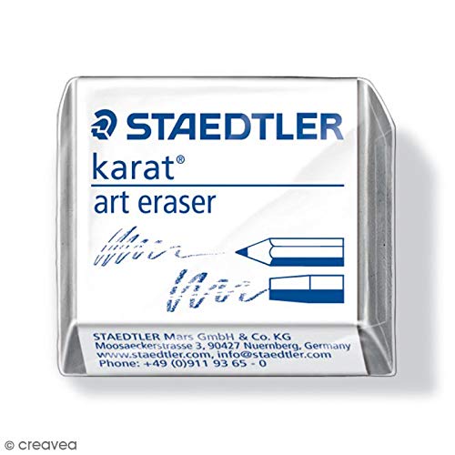 Staedtler Karat Malleable Erasers Pack of 5Bread Art Kneaded Eraser, grey - Image 2