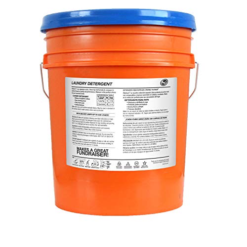 Ultra Fresh Platinum Original Blue He Liquid Laundry Detergent, He Concentrated 5 Gallons (640 Oz) #TOP1