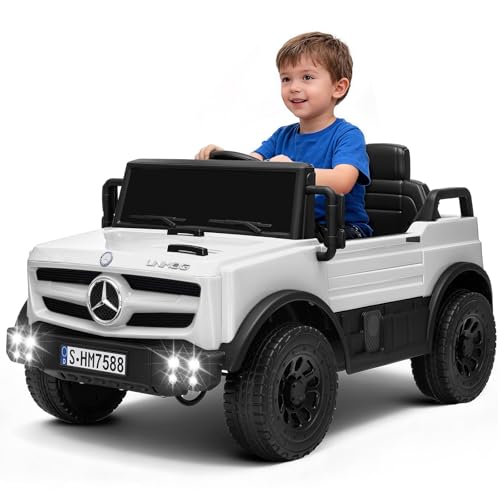Licensed Mercedes-Benz Unimog Electric Ride-On Car for Kids