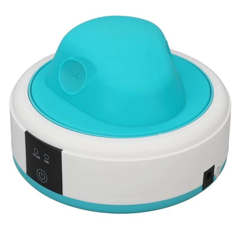Nail Gel Removers Machine Electric Silicone Heating Nail Steam Polish Removers for Manicure Nail Polish Cleaning Device 100‑245V - (Color: EU Plug)