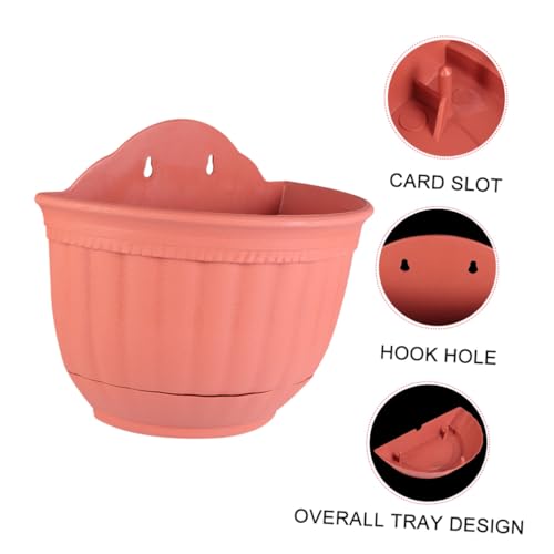 Pot suspendu résistant pour balcon optimisant l'espace mural - 5