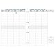 Exacompta – 29272E – Nachfüllset Exatime 29 Jahreswochenkalender, – 1/4 Std. für 1/4 Std. – 210 x 297 mm – Januar 2018 bis Januar 2019