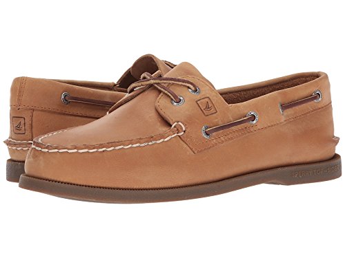 Sperry mens Authentic Original boat Shoes , Sahara, 10.5 US2