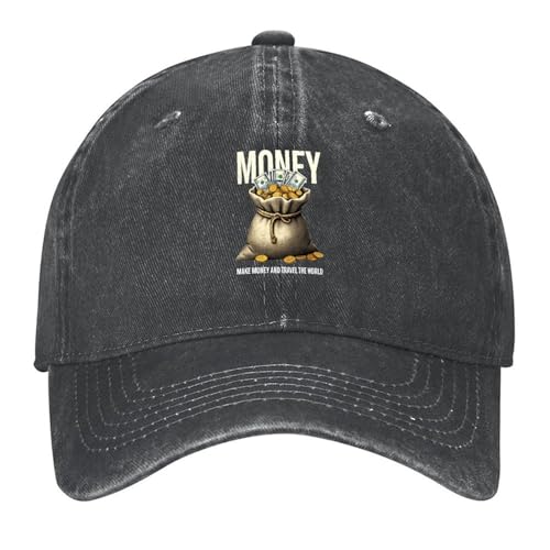 FloraFlap Money Bag with Coins & Cash Baseball Cap Unisex