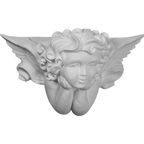 Super Sale 🛒 Ekena Millwork SCO23X14X09AN Sconce, Factory Primed White
