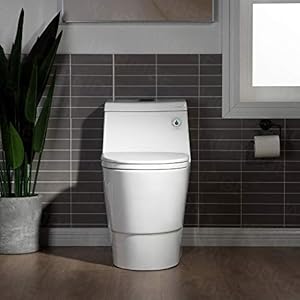 Woodbridgeeonepiecetoiletwithsoftclosingseatchairheight128gpfdualwatersensed1000grammapflushingscoretoiletwithchromebuttont0001chwhite Urban Country Home Decor Woodbridgee one piece toilet with soft closing seat chair height 128 gpf dual water sensed 1000 gram map flushing score toilet with chrome button t0001 ch white urban country home decor