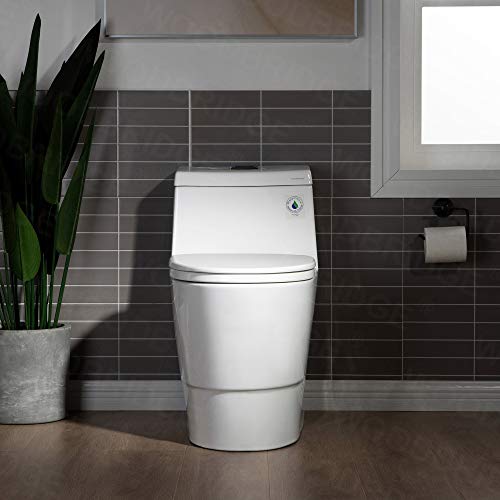 Woodbridgeeonepiecetoiletwithsoftclosingseatchairheight128gpfdualwatersensed1000grammapflushingscoretoiletwithchromebuttont0001chwhite Urban Country Home Decor Woodbridgee one piece toilet with soft closing seat chair height 128 gpf dual water sensed 1000 gram map flushing score toilet with chrome button t0001 ch white urban country home decor