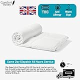 Comfort Valley Anti-Allergy Duvet Corvin 13.5 Tog Winter Quilt King Size Duvet - Image 3