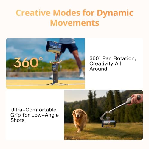 Image of DJI Osmo Mobile 8P + Mic Mini Transmitter, Gimbal Stabilizer for iPhone & Android, Remote Controller, Wireless Microphone, Detail-Rich Audio, Active Noise Canceling, 3-Axis Smartphone Gimbal
