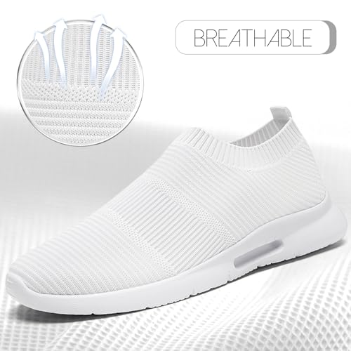 Mens Slip on Shoes Tennis Sports Sneakers Lightweight Casual Dress Summer Beach Slippers4