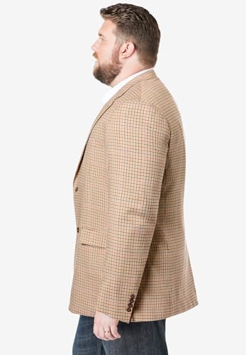 KingSize Men's Big & Tall 2-Button Classic Blazer3
