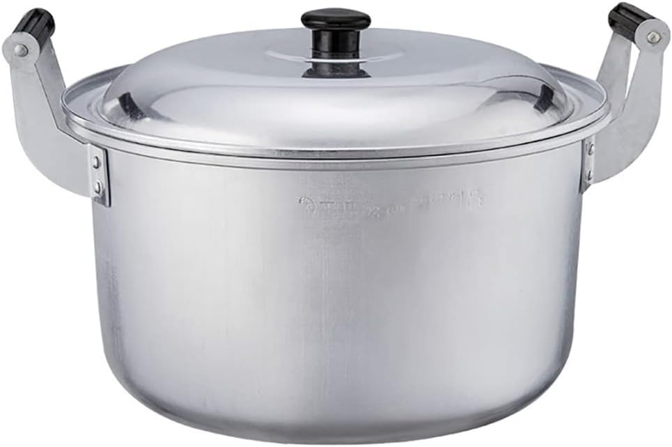 アルミ製 両手鍋 大型 楽天市場】両手鍋 アルミ大型鍋 40cm クックオール ガス火専用 茹でる