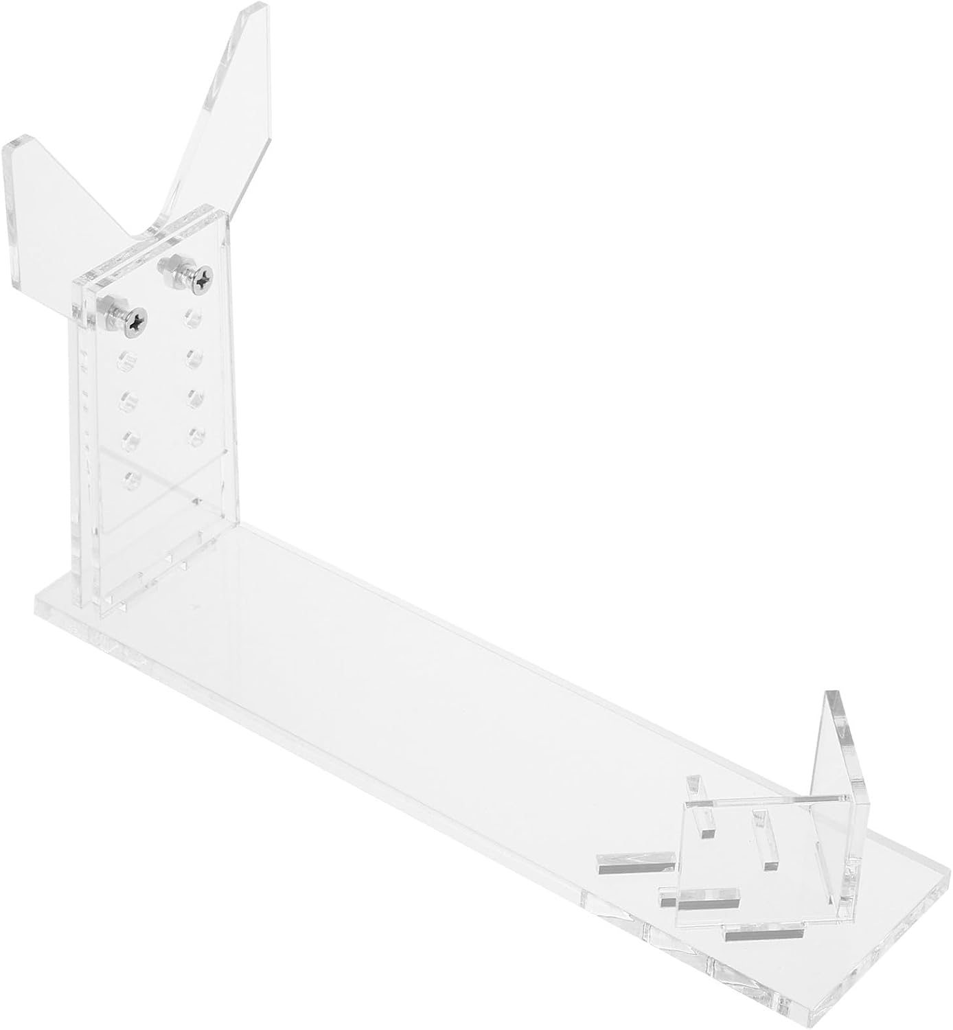Adjustable Acrylic Action Figure Stand for Desktop Display and Storage