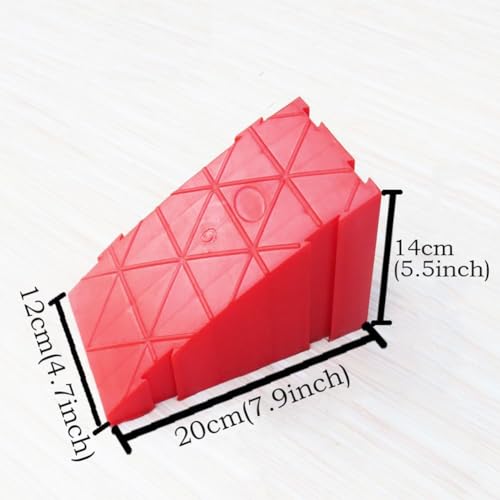 Rampa portátil de plástico para borde 14 cm alta miniatura 2