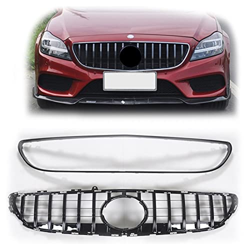 Grille avant GT noire pour Benz CLS W218 2015-2018 pare-chocs supérieur