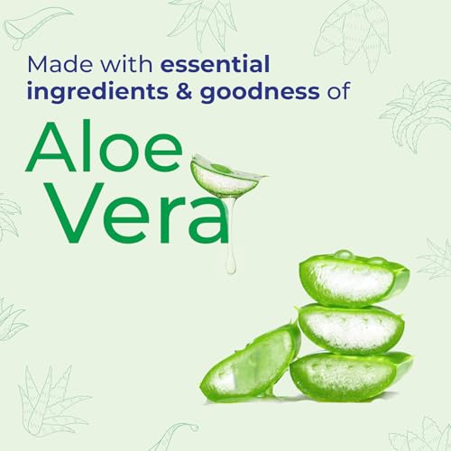 Image of Yuthika Naturals Aloe Vera Soft Touch 1000ml Body Lotion for Women & Men | 72Hr Hydration | for Dry to Very Dry Skin | Enriched with Aloe Vera | Non Greasy & Healthy Looking Skin