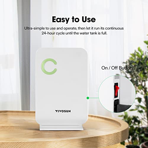 Vivosun Small Space Mini Dehumidifier For Grow Tent Closets Bathroom And Basement #TOP5