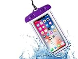 Capa bolsa p celulares a prova d água impermeável universal até 6 po