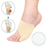 USO DIARIO Y NOCTURNO: el sastre corrector de juanetes se puede usar dentro de zapatos y calcetines, adecuado para caminar, correr, hacer yoga, dormir y más. Se pueden usar durante el día y la noche sin pasar un tiempo especial