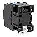 Baomain AC Contactor CJX2-1801 110V 50/60 Hz Coil 3 Phase 660V 18A, Contactor Switch Auxiliary 1NC, Universal Circuit Control,DIN Rail Mount