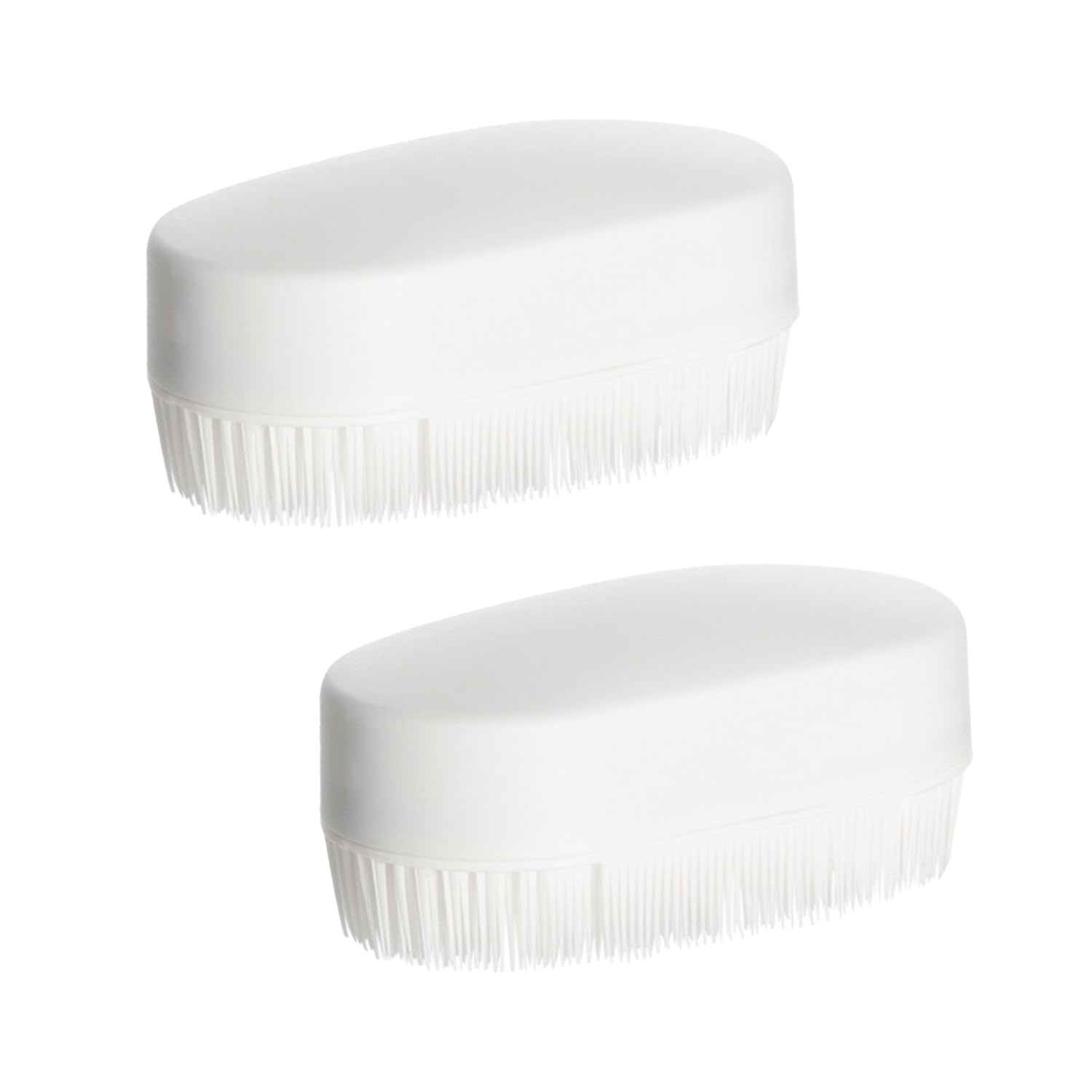BORFUE 2pcs Sensory Brush Therapy Brush Stimulating and Calming Tools Bath Brush Sensory Processing Soft Bristles Tool for Baby