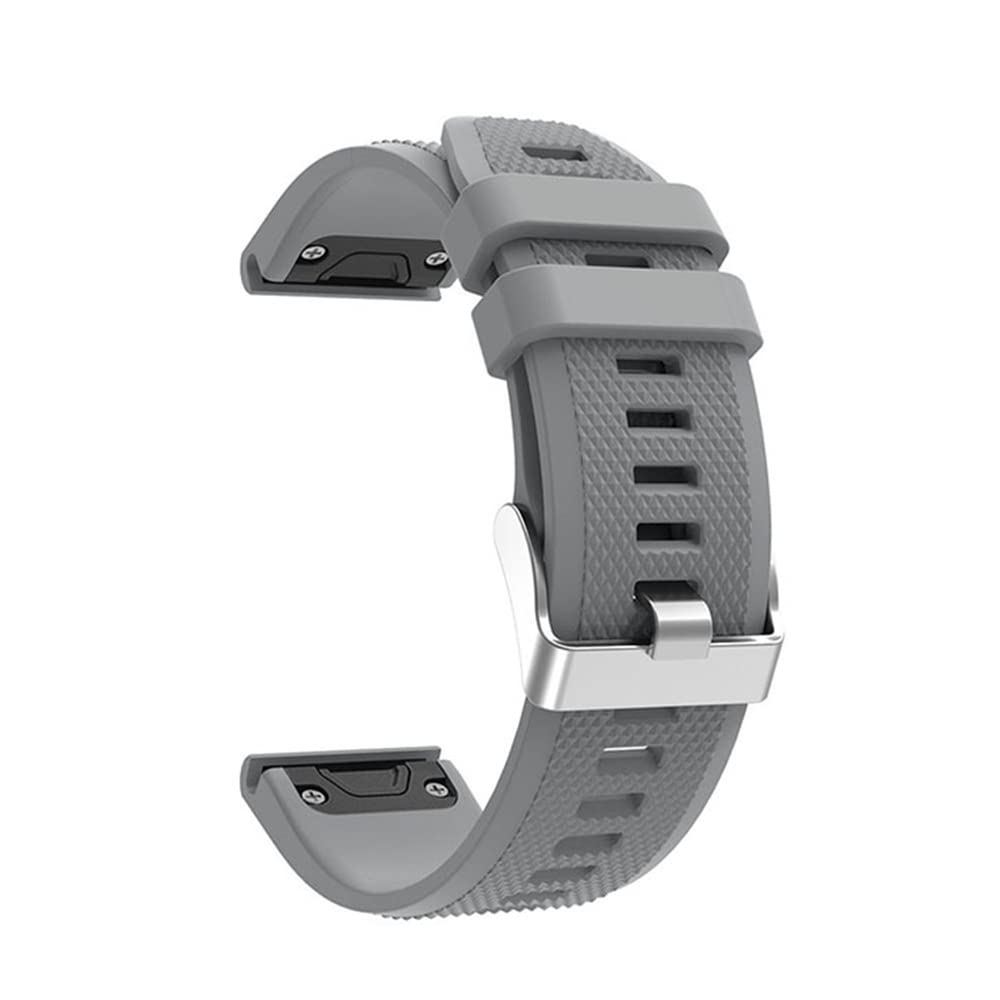Correa de silicona resistente para senderismo con Garmin Fenix 6 y 5 7