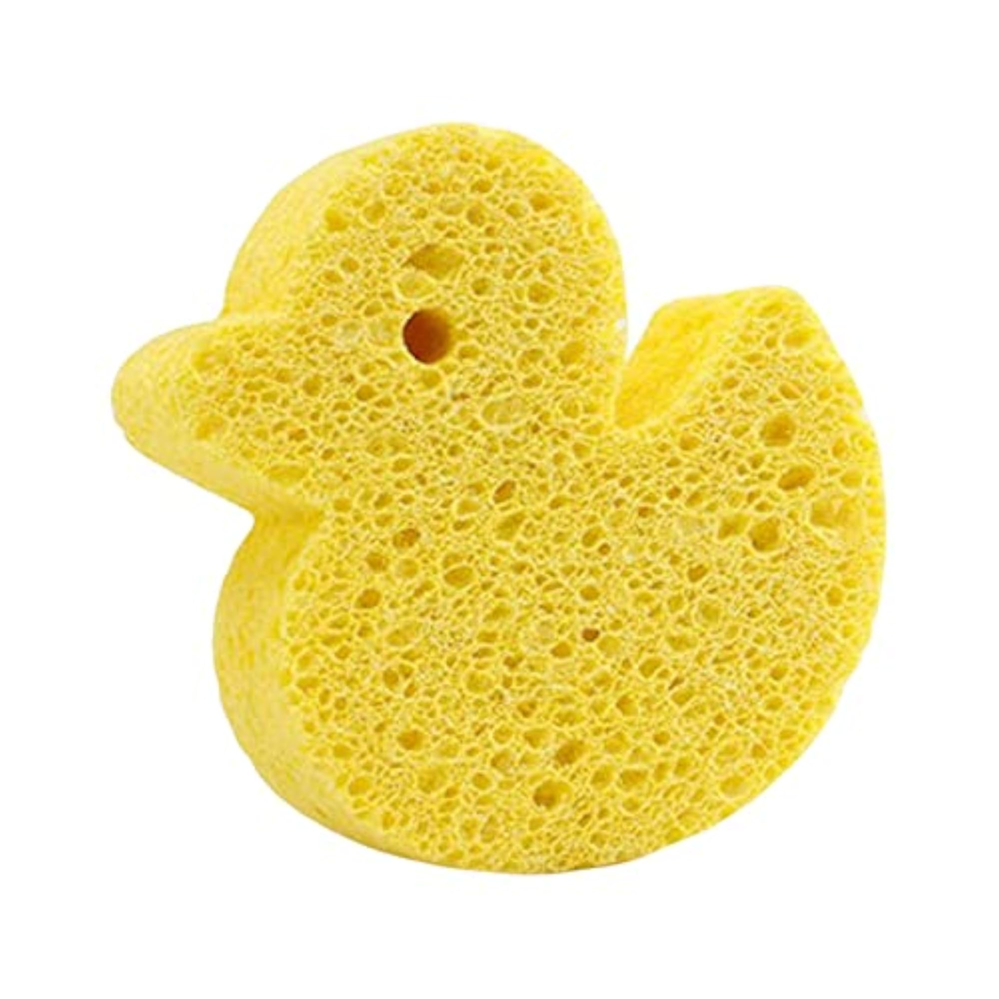 Set of 4 Cute Bathing Sponges for Children, Body Scrubber