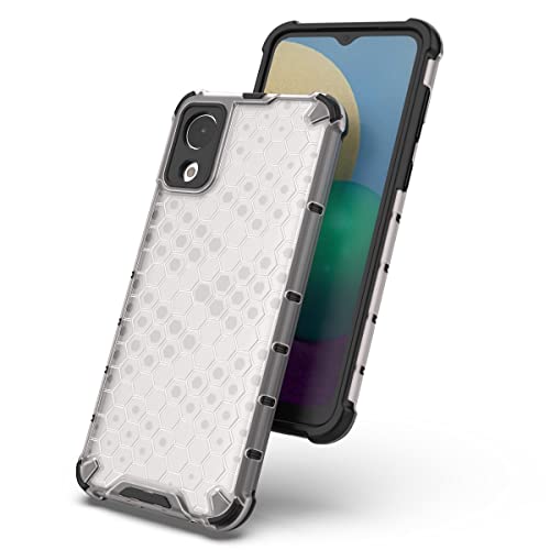 Image of Glasgow Back Case Cover Designed for Samsung Galaxy A03 Core - Transparent