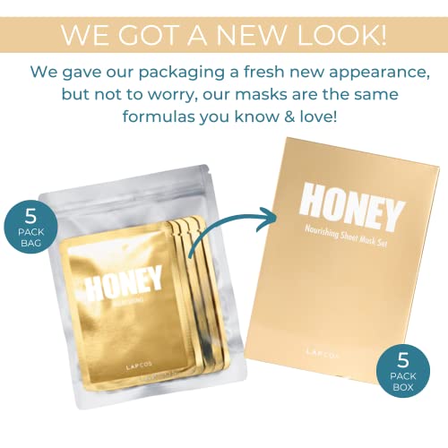 Lapcos MASK GROUP Honey Sheet Mask, Daily Face Mask thumb #1