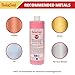 Rubyfluid Soldering Flux – General Purpose Liquid Flux for Plumbing, Stained Glass & Metalwork | Water-Soluble, Non-Corrosive, Easy Cleanup - 1 Pint Bottle