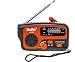 Produktbild Kaito Notfall-Radio KA388  AM/FM NOAA Wetteralarm, 5-Wege-Solar-Kurbel, Radioempfänger mit LED-Taschenlampe und USB-Handy-Ladegerät, Rot