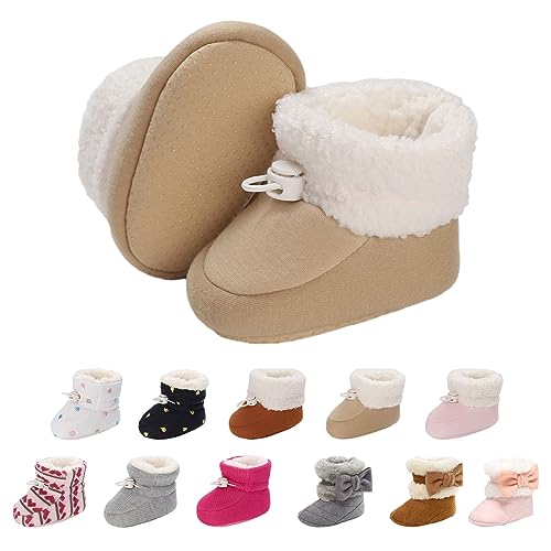 Tolaler Unisex-Baby Neugeborenes Fleece Booties, Verdicktes...