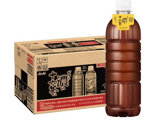 ぎゅっと濃い十六茶 ラベルレスボトル 660ml 24本 [ お茶 ][ 機能性表示食品 ][ アサヒ飲料 ]