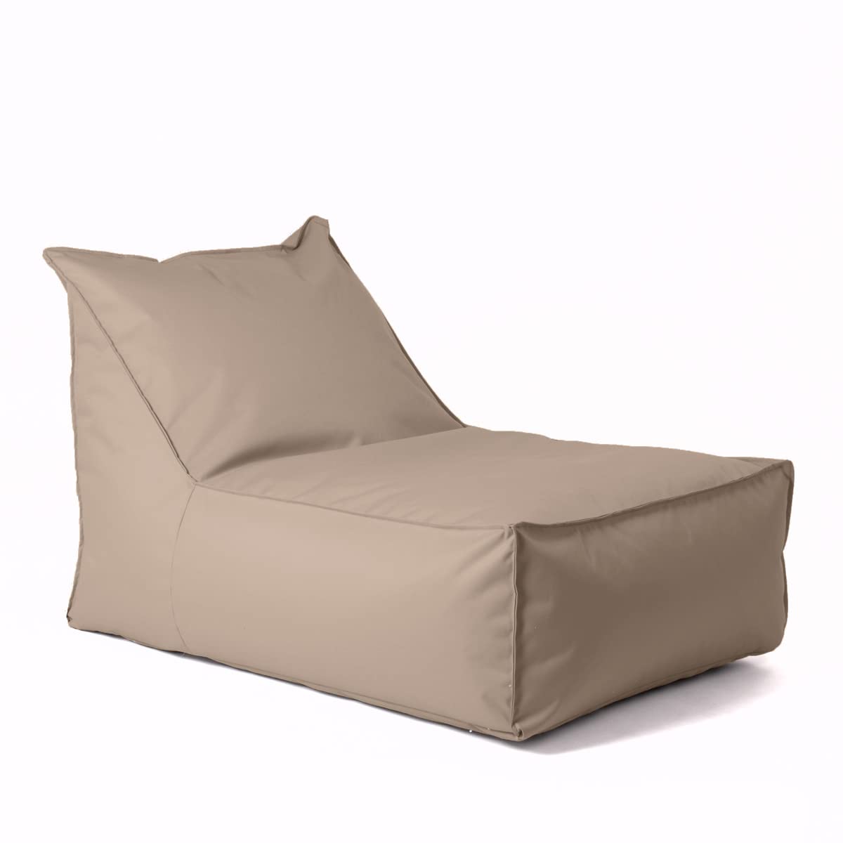Avalon Pouf Chaise Longue da Esterno Sfoderabile Impermeabile 70x105cm Corda Design Moderno