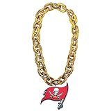 Aminco Tampa Bay Buccaneers NFL Fan Chain, Gold